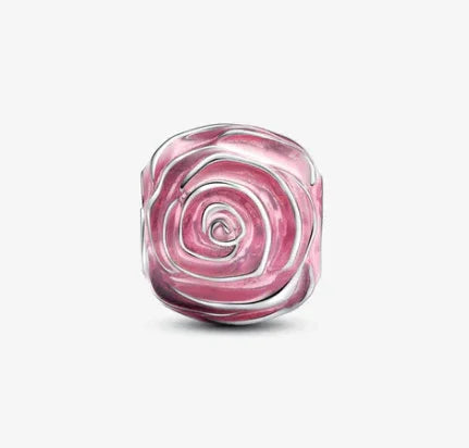 Charm de luna rosa