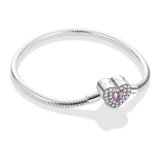 Pulsera de corazón vibrante